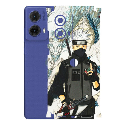 Motorola Phone Skins (All Models) - Kakashi Hatake Naruto Anime - 3D Embossed Finish (L-46) Motorola G85 (5G)