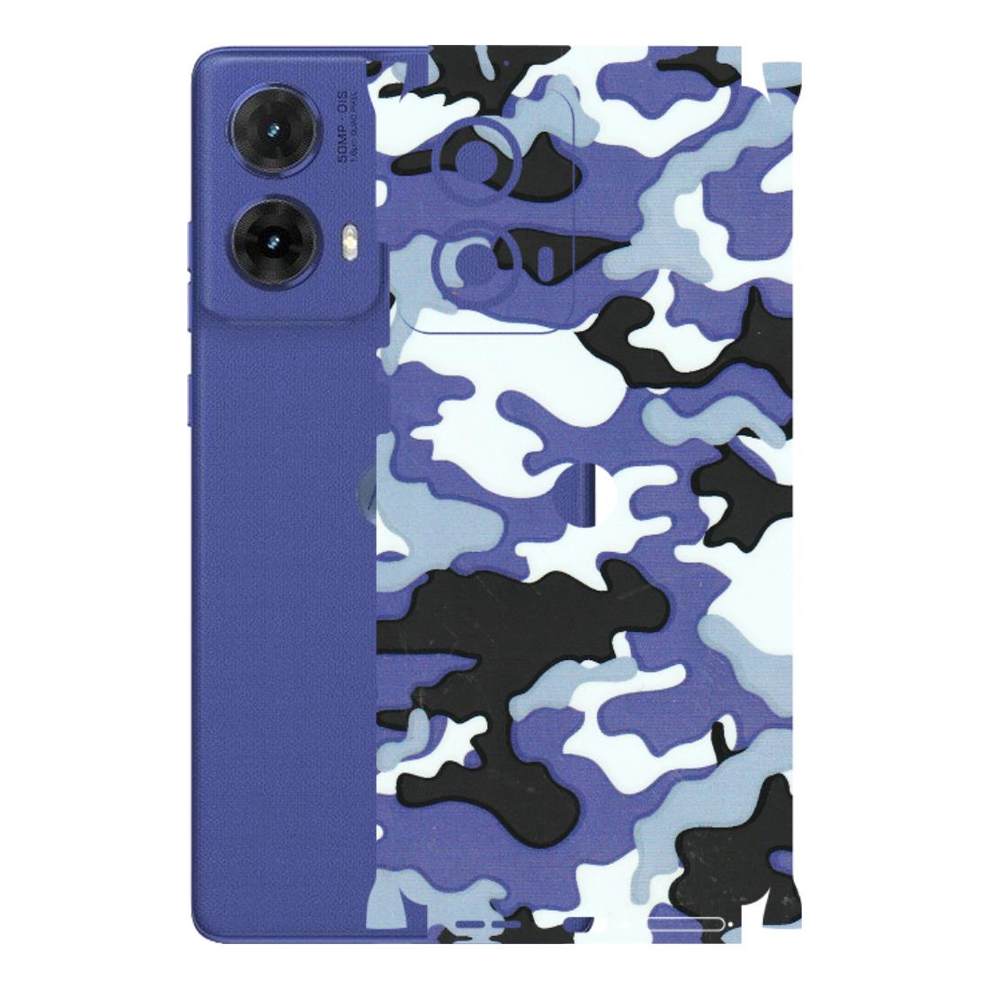 Motorola Phone Skins (All Models) - Powerfull Military Camoflauge - 3D Embossed Finish (L-49) Motorola G85 (5G)
