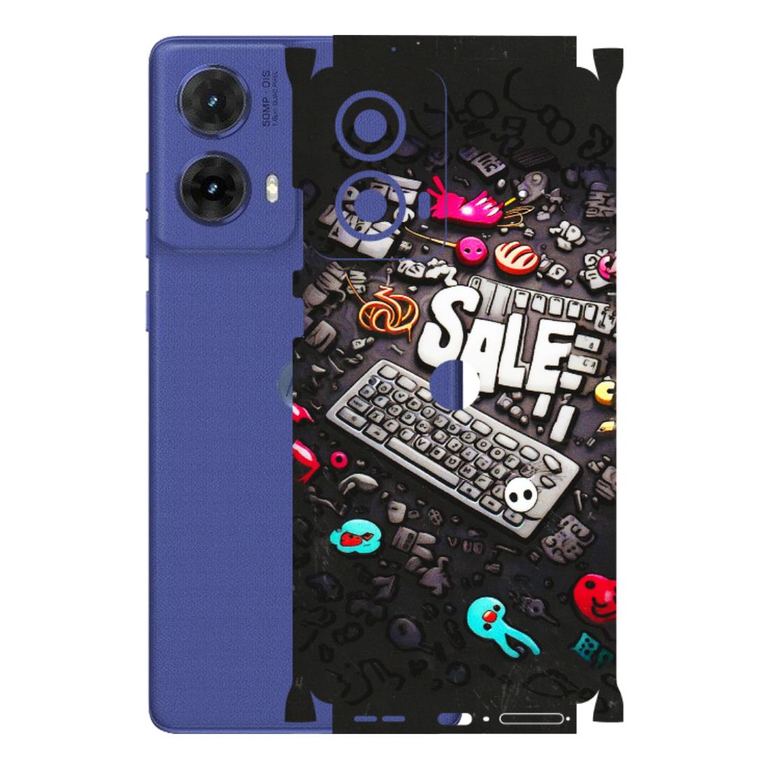Motorola Phone Skins (All Models) - Gadgets Sale - 3D Embossed Finish (L-50) Motorola G85 (5G)