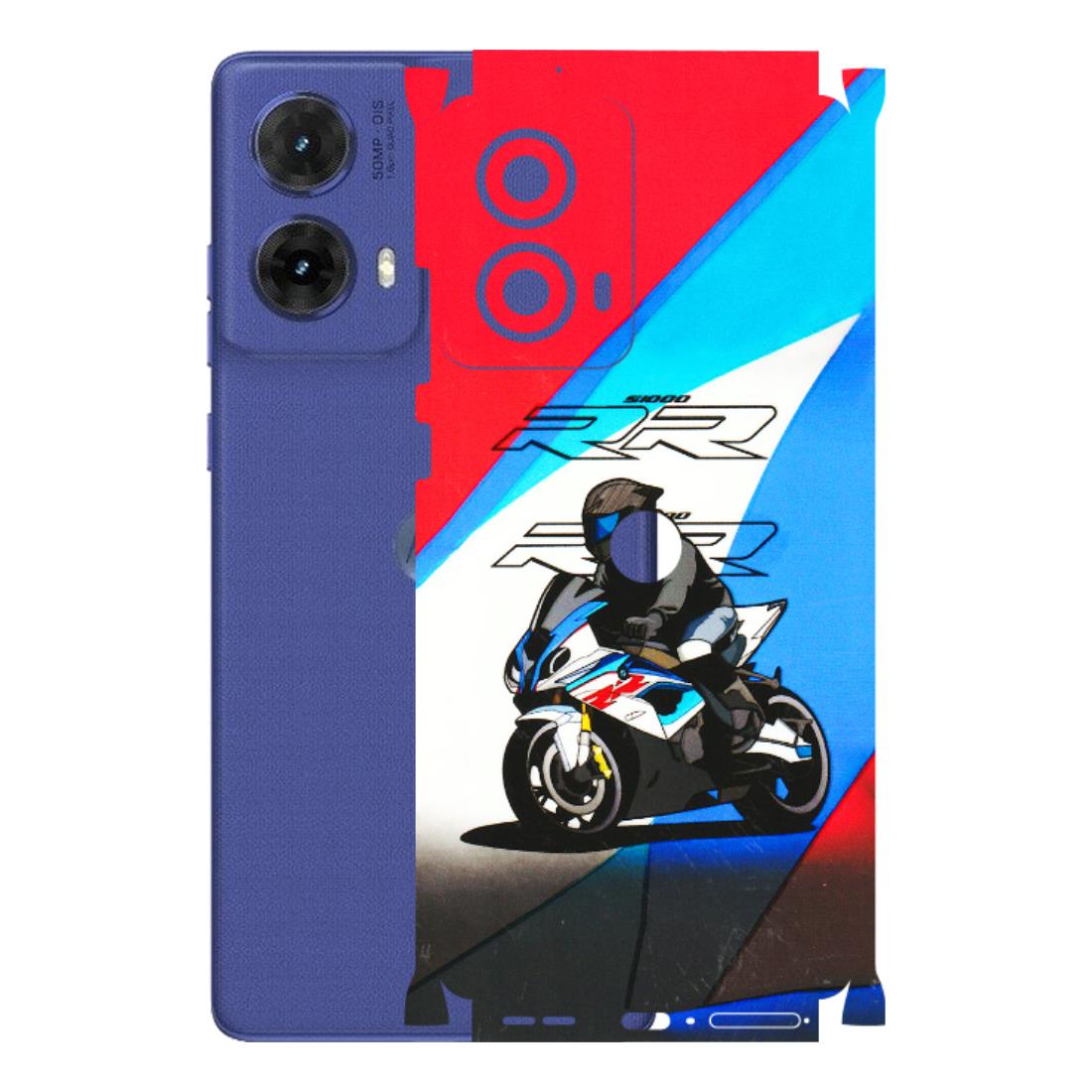 Motorola Phone Skins (All Models) - Bikers Love - 3D Embossed Finish (L-58) Motorola G85 (5G)