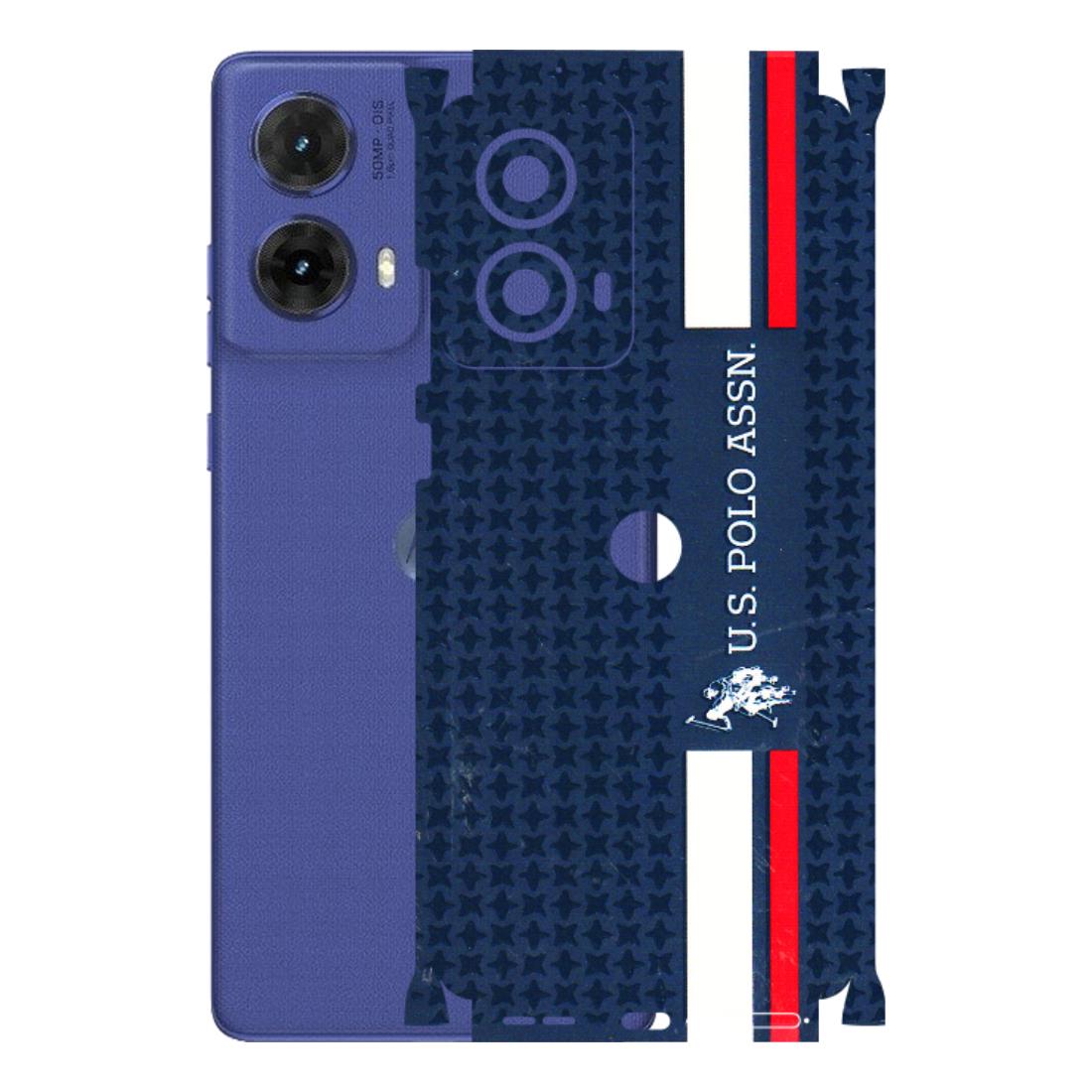 Motorola Phone Skins (All Models) - US POLO Designer Brand - 3D Embossed Finish (L-65) Motorola G85 (5G)