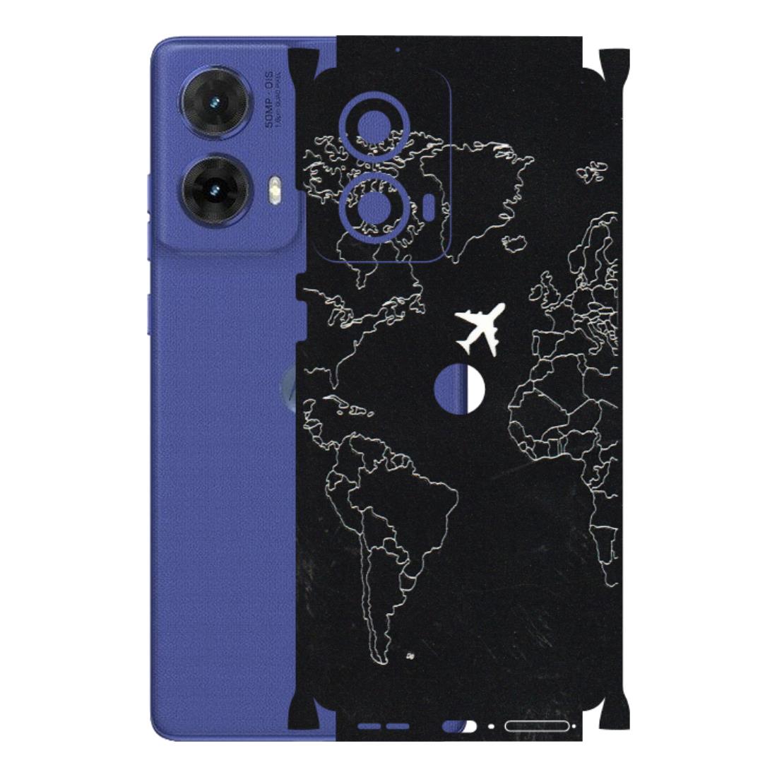Motorola Phone Skins (All Models) - Never Ending Travel - 3D Embossed Finish (L-79) Motorola G85 (5G)