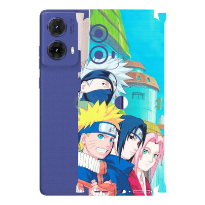 Motorola Phone Skins (All Models) - Team Minato And Kakashi - Matte Finish (M-101) Motorola G85 (5G)