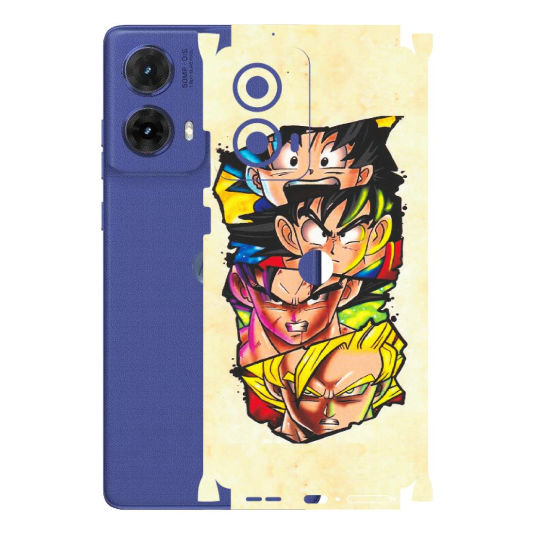 Motorola Phone Skins (All Models) - Angry Multi Anime - Matte Finish (M-113) Motorola G85 (5G)