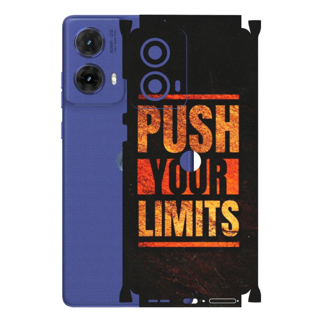 Motorola Phone Skins (All Models) - Push Your Limits - Matte Finish (M-118) Motorola G85 (5G)