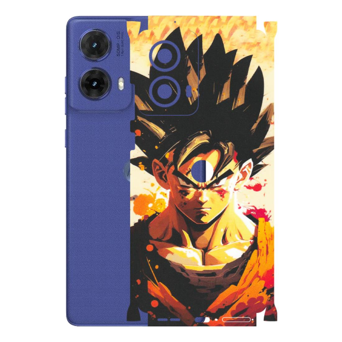 Motorola Phone Skins (All Models) - Angry Goku - Matte Finish (M-12) Motorola G85 (5G)