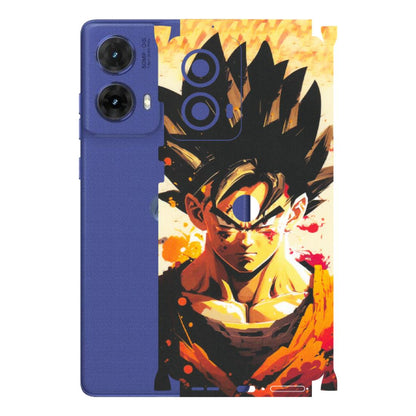 Motorola Phone Skins (All Models) - Angry Goku - Matte Finish (M-12) Motorola G85 (5G)