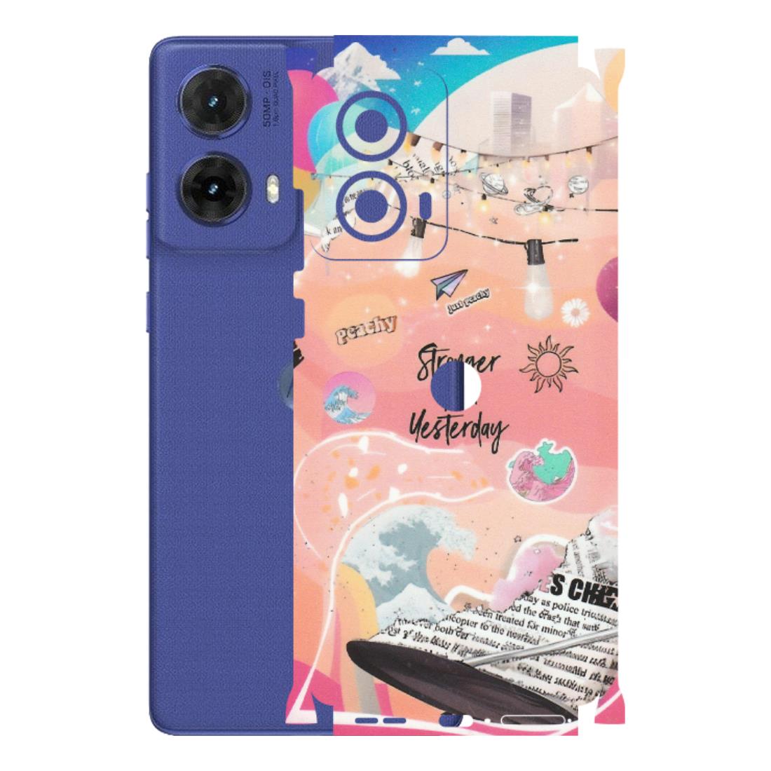Motorola Phone Skins (All Models) - Stronger Then Yesterday - Matte Finish (M-128) Motorola G85 (5G)