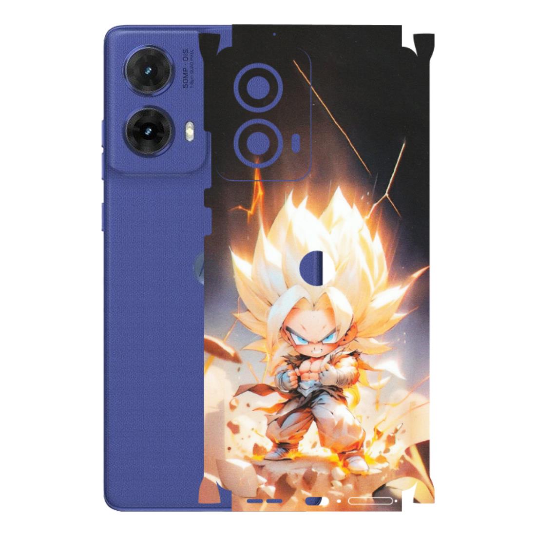 Motorola Phone Skins (All Models) - Goku Dragon Cute Anime - Matte Finish (M-131) Motorola G85 (5G)