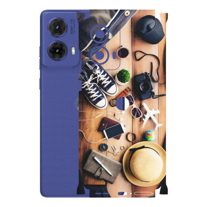 Motorola Phone Skins (All Models) - Travel Wanderlust - Matte Finish (M-133) Motorola G85 (5G)