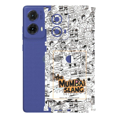 Motorola Phone Skins (All Models) - The Mumbai Slang - Matte Finish (M-142) Motorola G85 (5G)