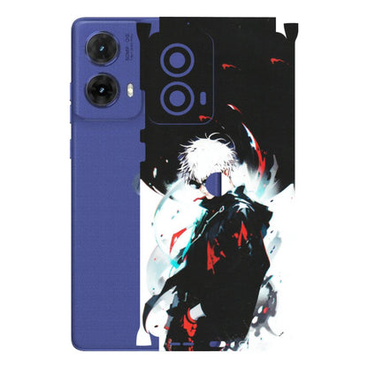 Motorola Phone Skins (All Models) - Gojo Powerful Charater Kaisen Anime - Matte Finish (M-144) Motorola G85 (5G)