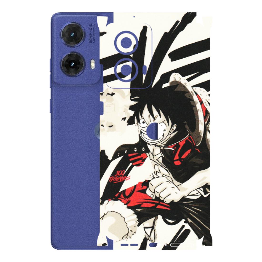 Motorola Phone Skins (All Models) - Monkey D.Luffy Manga Anime - Matte Finish (M-145) Motorola G85 (5G)
