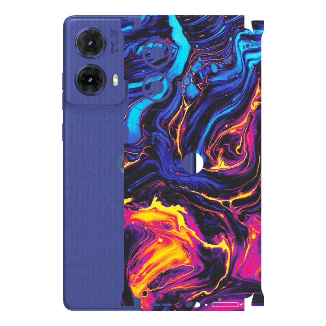 Motorola Phone Skins (All Models) - Abstract Paint Classy - Matte Finish (M-15) Motorola G85 (5G)
