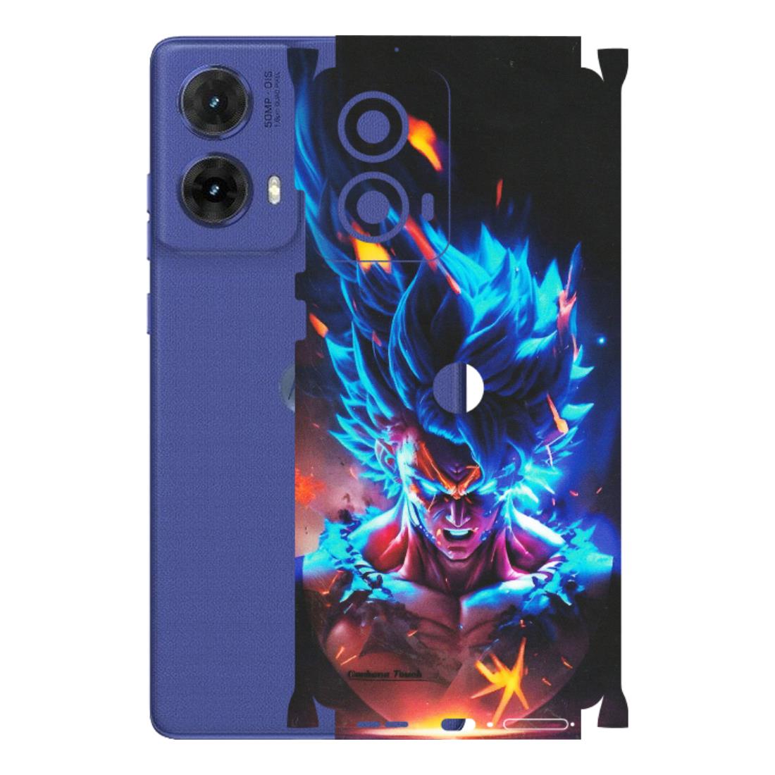 Motorola Phone Skins (All Models) - Angry Goku Dragon Ball Anime - Matte Finish (M-150) Motorola G85 (5G)