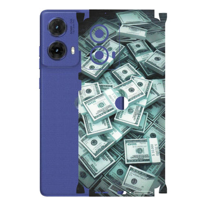 Motorola Phone Skins (All Models) - Hundred Dollar Bill - Matte Finish (M-162) Motorola G85 (5G)