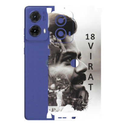 Motorola Phone Skins (All Models) - Virat Kohli Cricketer - Matte Finish (M-163) Motorola G85 (5G)