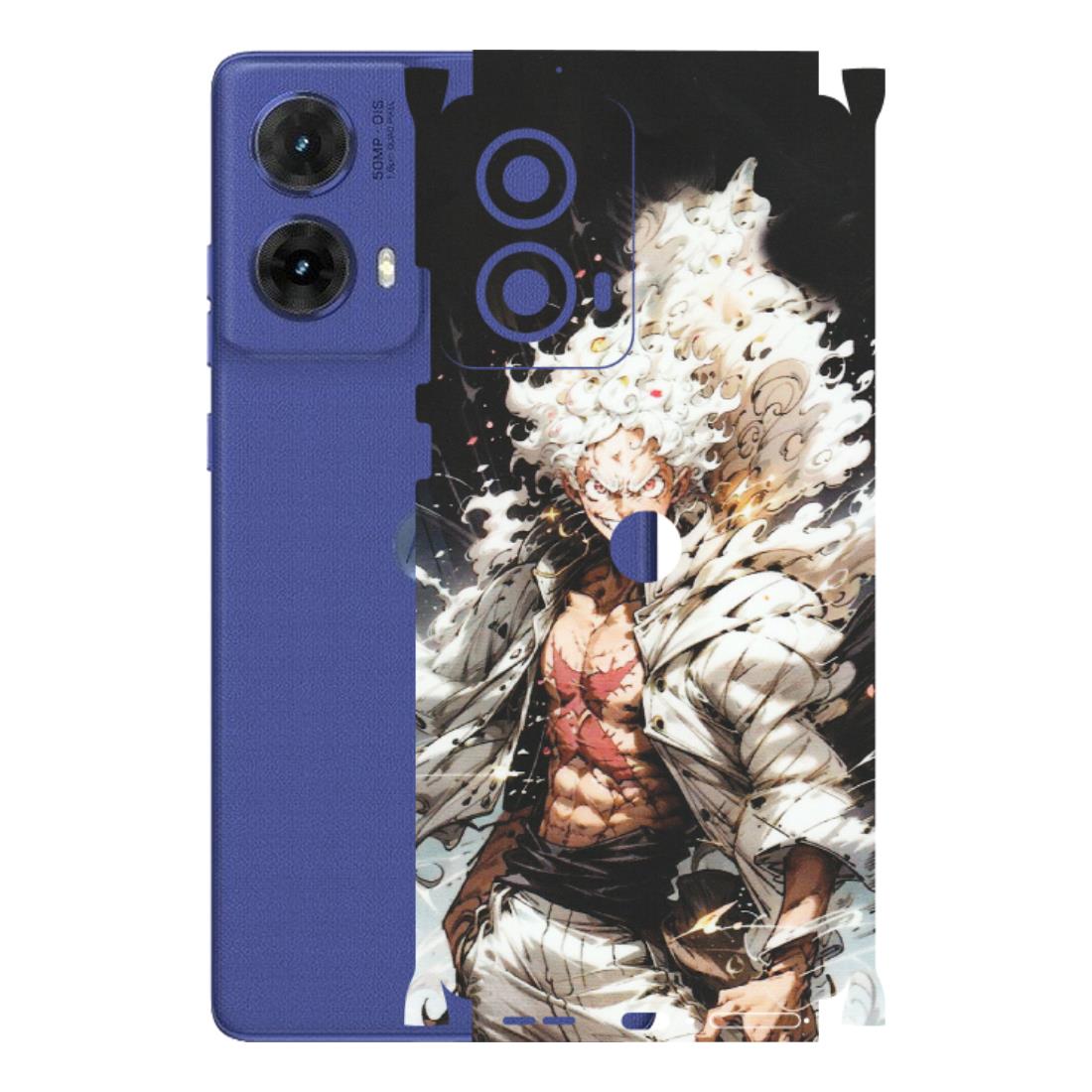 Motorola Phone Skins (All Models) - Anime Angry Classy Character - Matte Finish (M-34) Motorola G85 (5G)