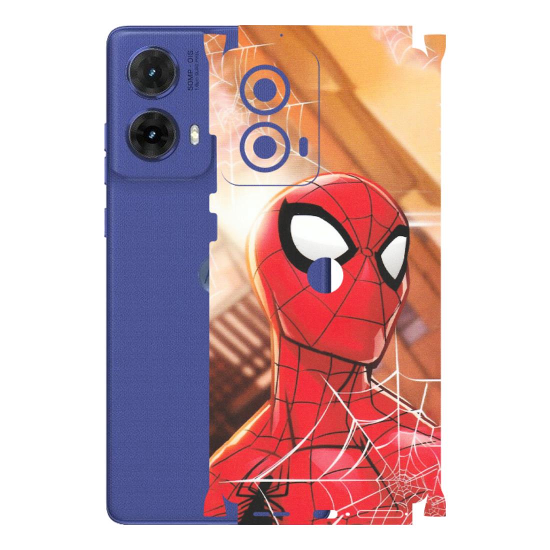 Motorola Phone Skins (All Models) - Spiderman Face New - Matte Finish (M-41) Motorola G85 (5G)