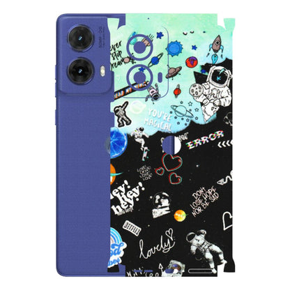 Motorola Phone Skins (All Models) - Living In A Space Dream - Matte Finish (M-46) Motorola G85 (5G)