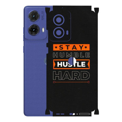 Motorola Phone Skins (All Models) - Stay Humble Stay Hard - Matte Finish (M-48) Motorola G85 (5G)