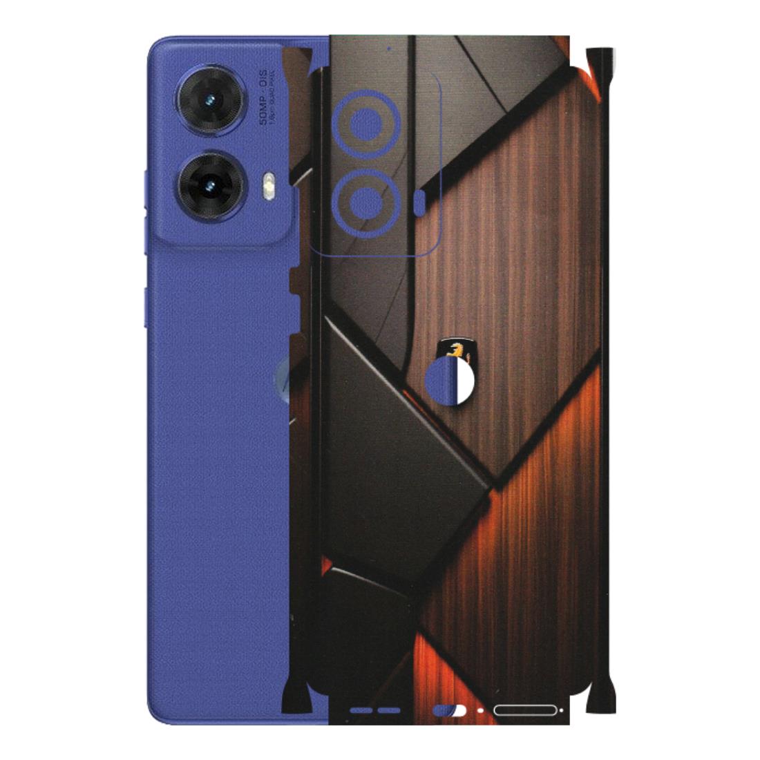 Motorola Phone Skins (All Models) - Lambo Beauty Wood Pattern Sober - Matte Finish (M-51) Motorola G85 (5G)