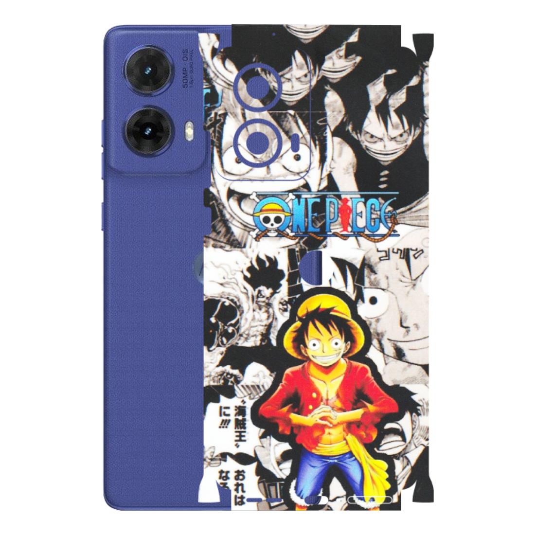 Motorola Phone Skins (All Models) - One Piece B&W - Matte Finish (M-63) Motorola G85 (5G)