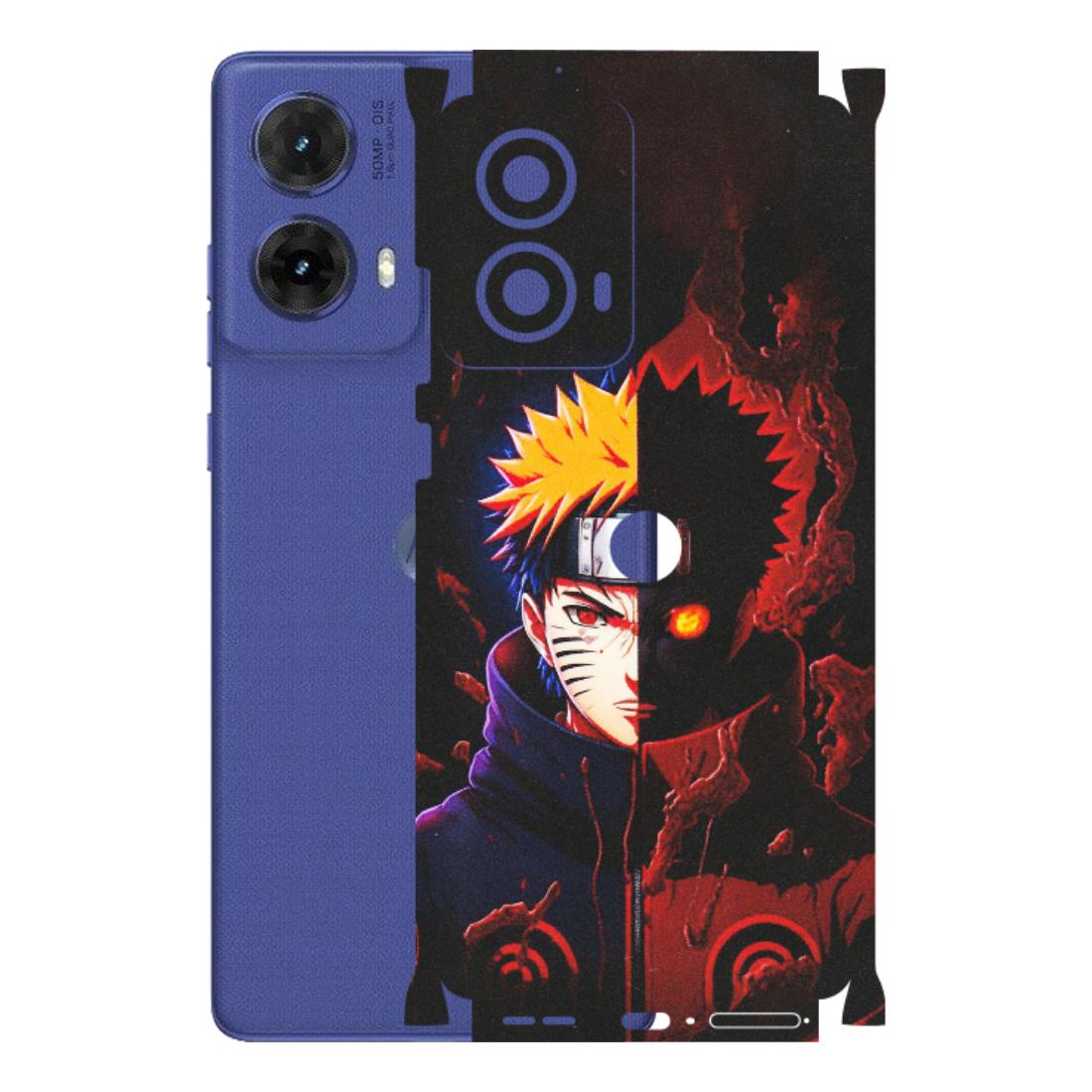 Motorola Phone Skins (All Models) - Naruto X Evil - Matte Finish (M-70) Motorola G85 (5G)