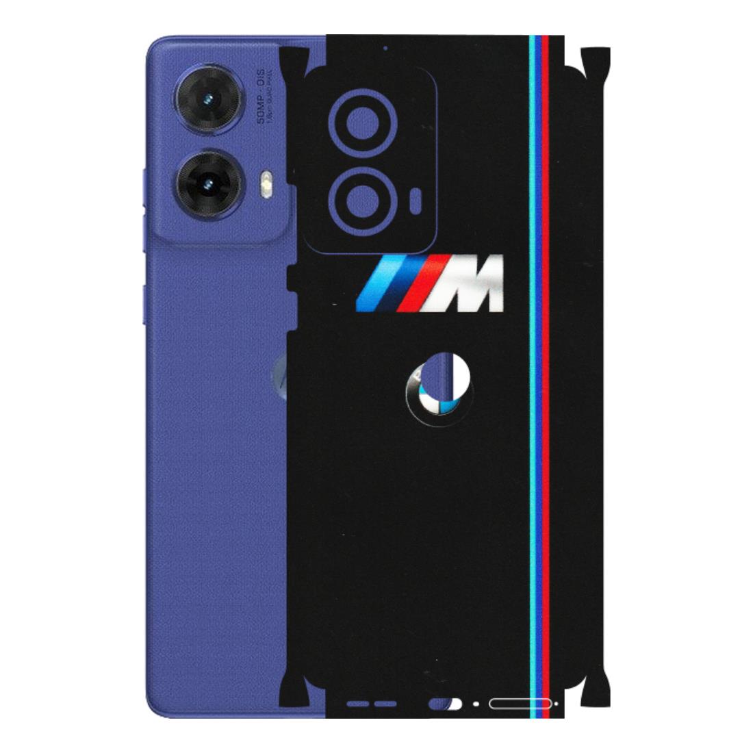 Motorola Phone Skins (All Models) - Styling With Black BMW - Matte Finish (M-74) Motorola G85 (5G)