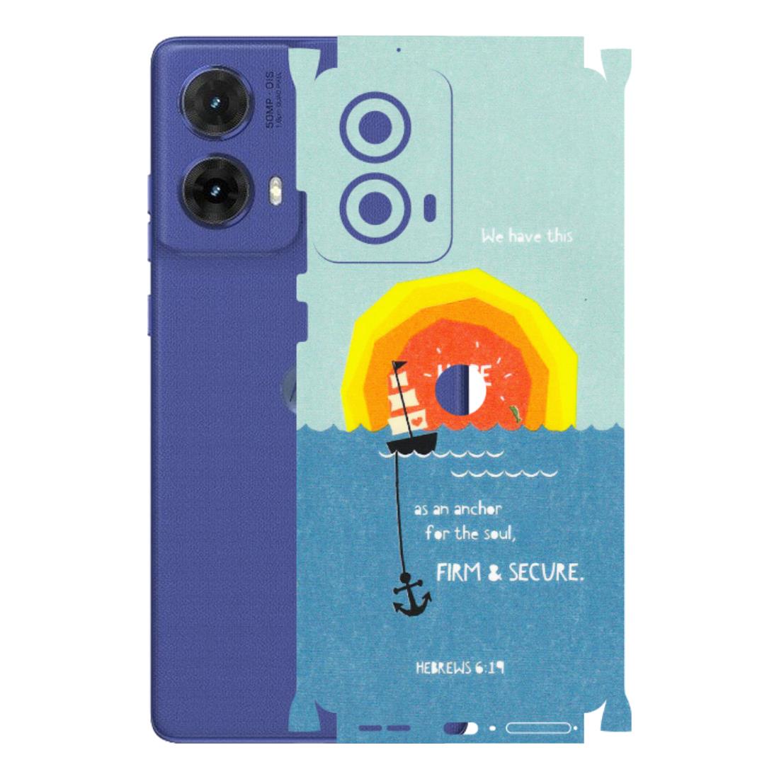 Motorola Phone Skins (All Models) - A Beautiful Sunset of Hope - Matte Finish (M-75) Motorola G85 (5G)