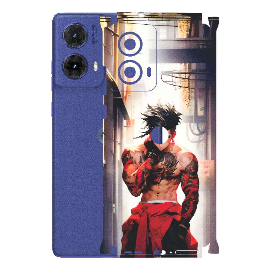 Motorola Phone Skins (All Models) - In the streets of Japan - Matte Finish (M-77) Motorola G85 (5G)