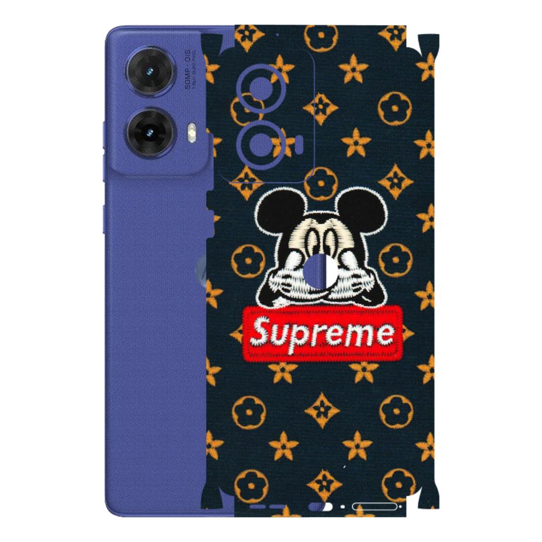 Motorola Phone Skins (All Models) - Mickey Supreme - Matte Finish (M-83) Motorola G85 (5G)