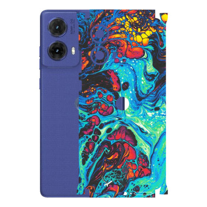 Motorola Phone Skins (All Models) - Majestic Galactic Marbel - Matte Finish (M-85) Motorola G85 (5G)