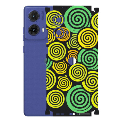 Motorola Phone Skins (All Models) - Crazy Spiral - Matte Finish (M-91) Motorola G85 (5G)