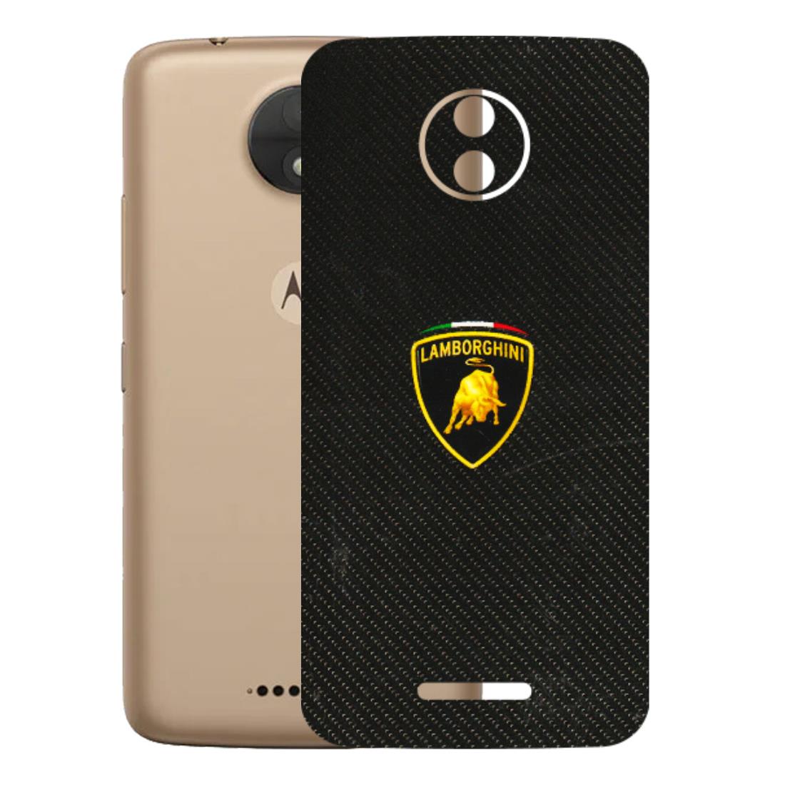 Motorola Phone Skins (All Models) - Dotted Lambo - 3D Embossed Finish (L-105) Motorola Moto C
