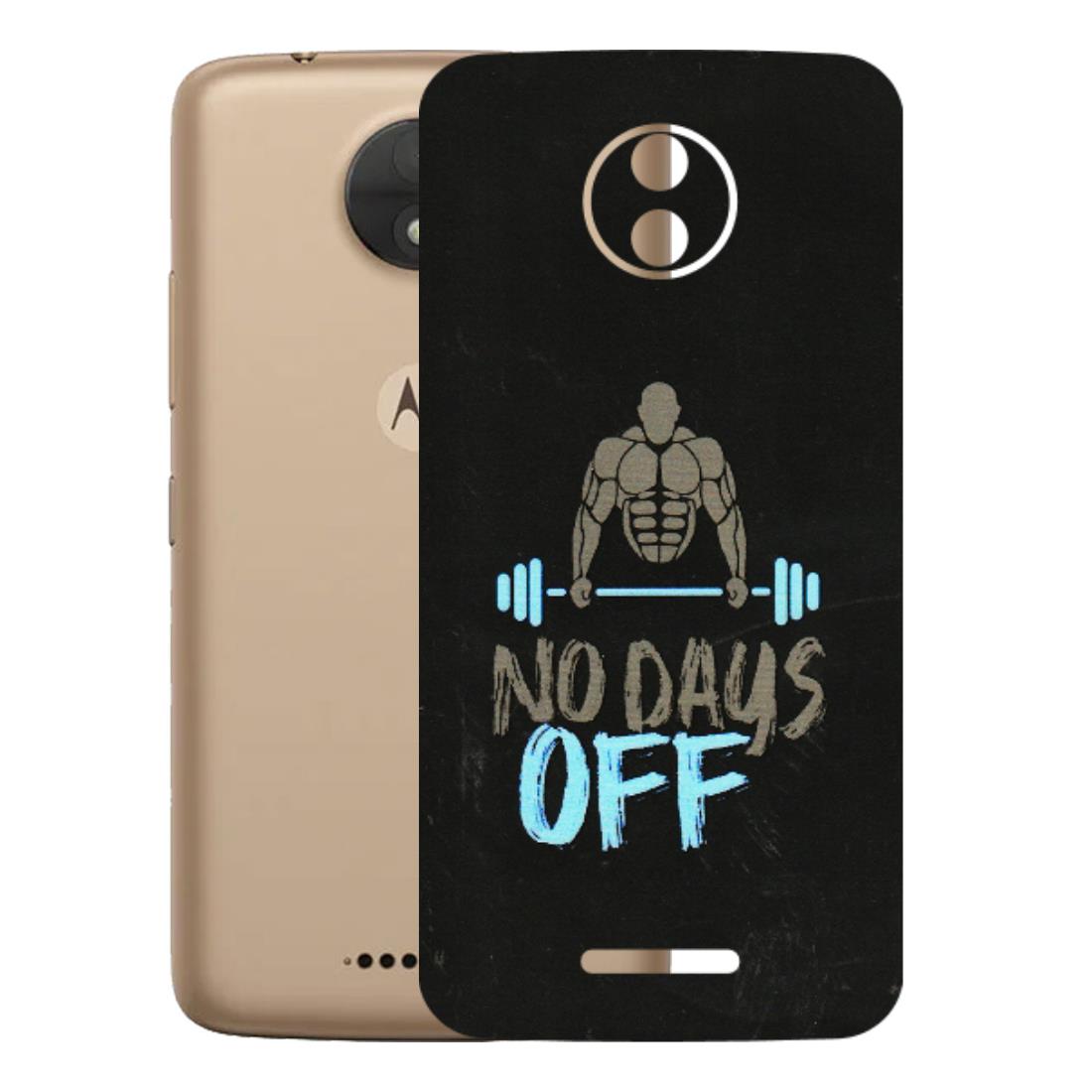 Motorola Phone Skins (All Models) - Gym Lover - 3D Embossed Finish (L-127) Motorola Moto C