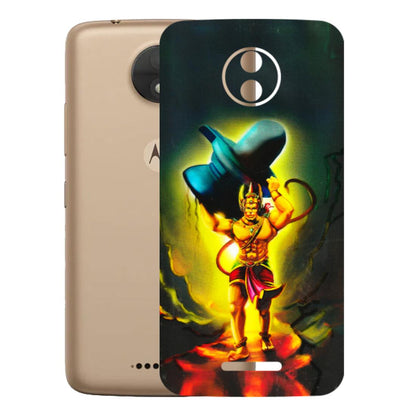 Motorola Phone Skins (All Models) - Hanuman Ji - 3D Embossed Finish (L-128) Motorola Moto C