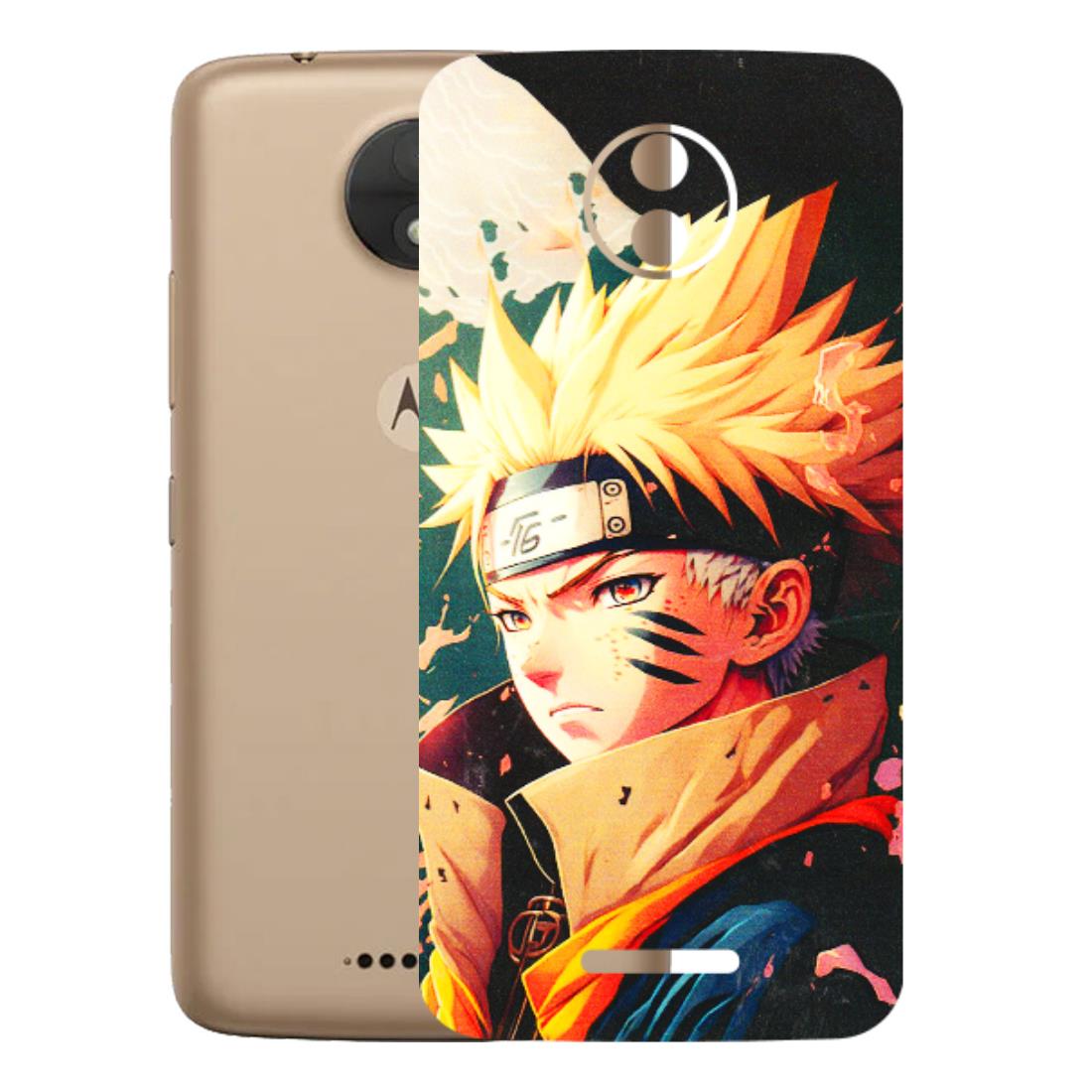 Motorola Phone Skins (All Models) - New Naruto - 3D Embossed Finish (L-148) Motorola Moto C