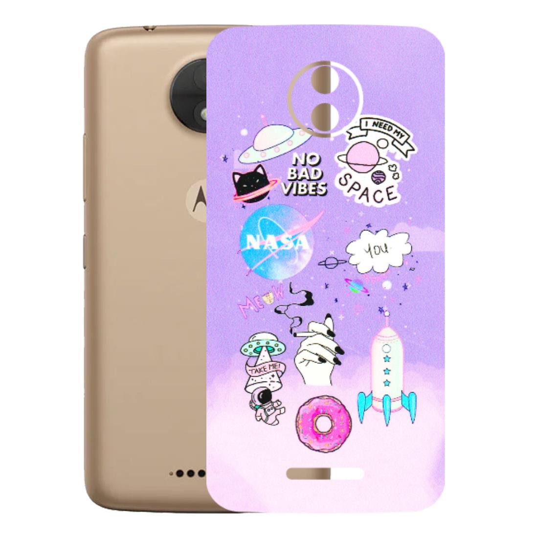 Motorola Phone Skins (All Models) - I Need My Nasa Skin - 3D Embossed Finish (L-149) Motorola Moto C