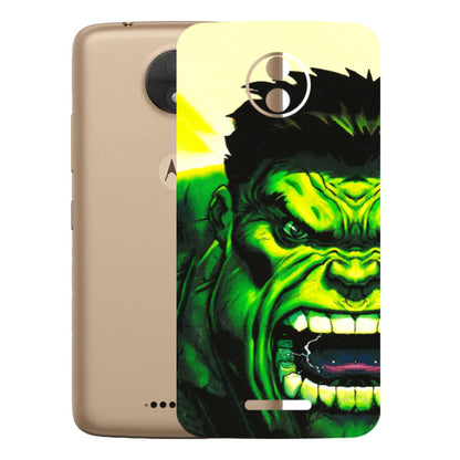 Motorola Phone Skins (All Models) - Hulk - 3D Embossed Finish (L-180) Motorola Moto C