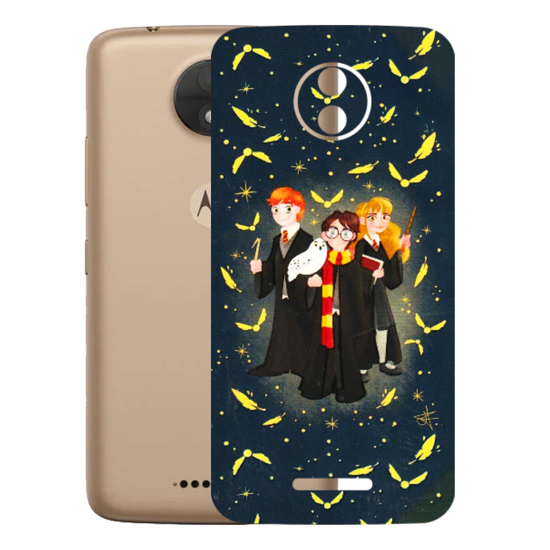 Motorola Phone Skins (All Models) - Harry Potter - 3D Embossed Finish (L-183) Motorola Moto C