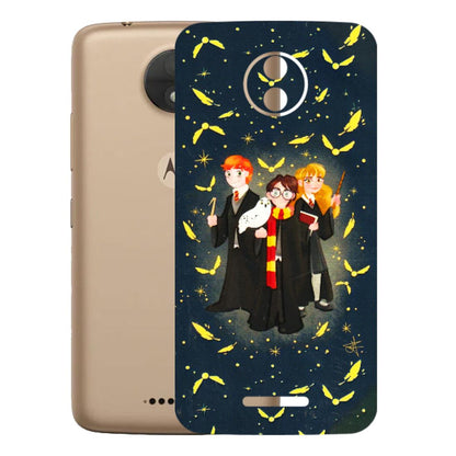 Motorola Phone Skins (All Models) - Harry Potter - 3D Embossed Finish (L-183) Motorola Moto C