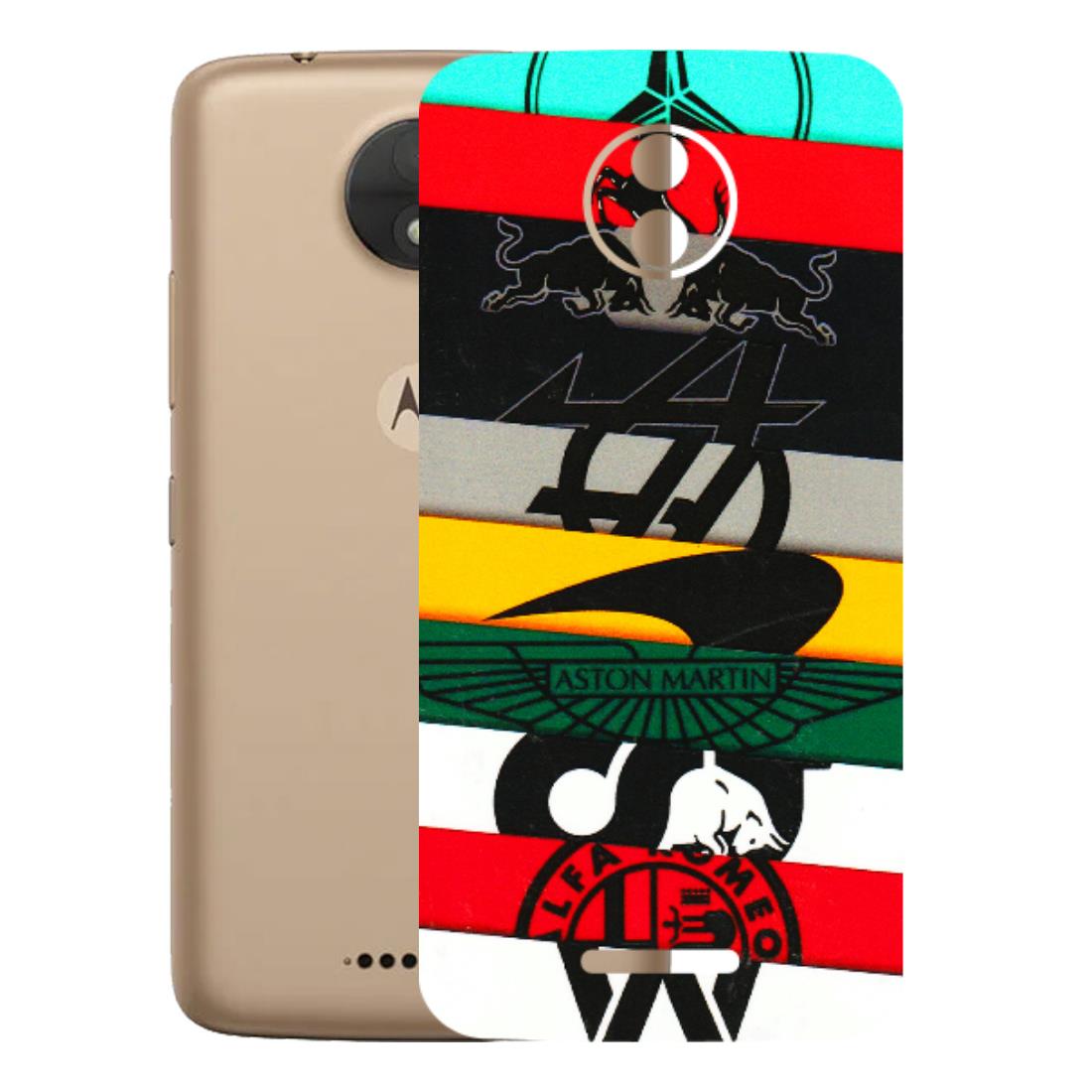 Motorola Phone Skins (All Models) - Multi Designer Brands - 3D Embossed Finish (L-187) Motorola Moto C