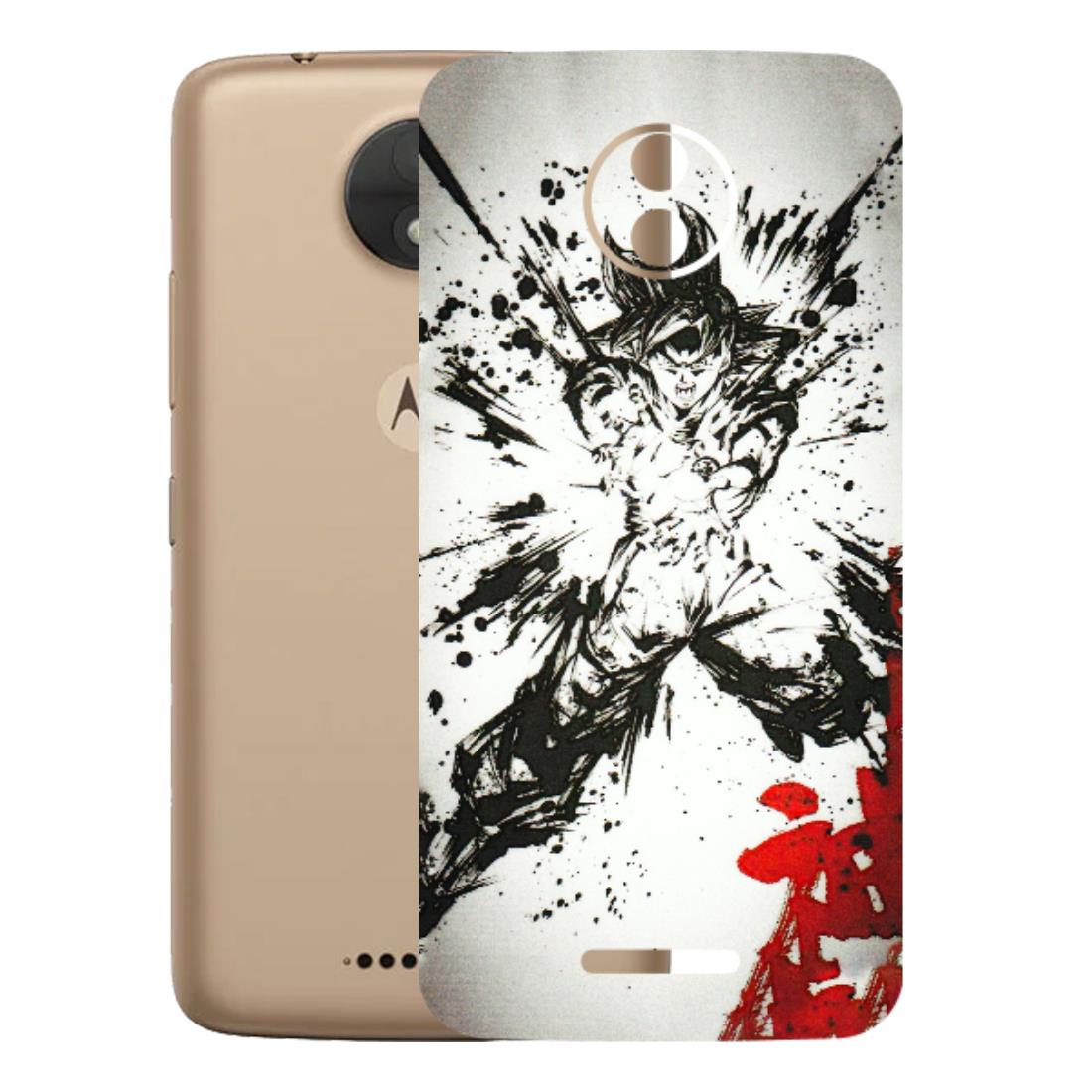 Motorola Phone Skins (All Models) - DBZ - 3D Embossed Finish (L-206) Motorola Moto C