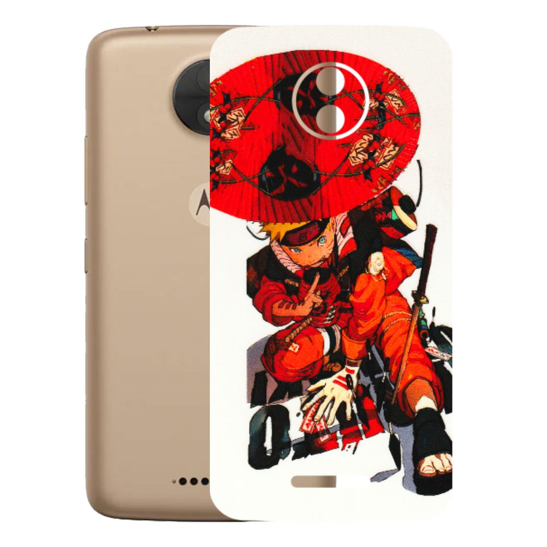 Motorola Phone Skins (All Models) - Naruto - 3D Embossed Finish (L-208) Motorola Moto C