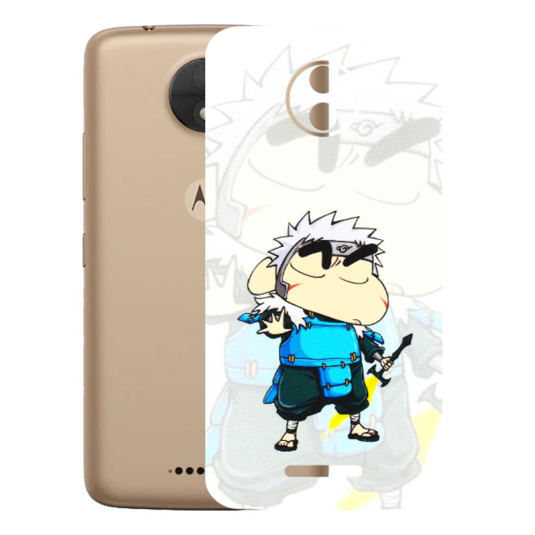 Motorola Phone Skins (All Models) - Angry Young Shinchan - 3D Embossed Finish (L-226) Motorola Moto C