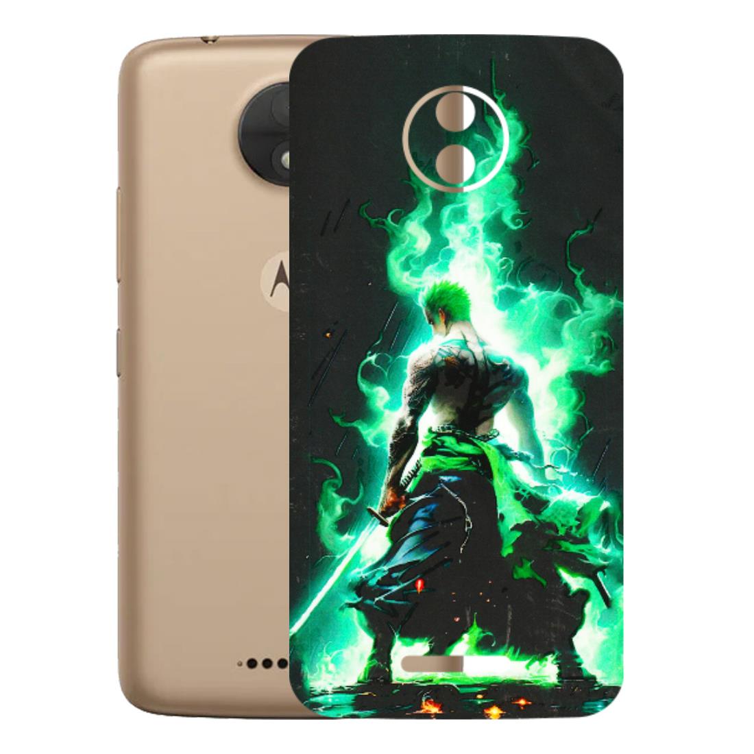 Motorola Phone Skins (All Models) - Zoro Sword - 3D Embossed Finish (L-241) Motorola Moto C