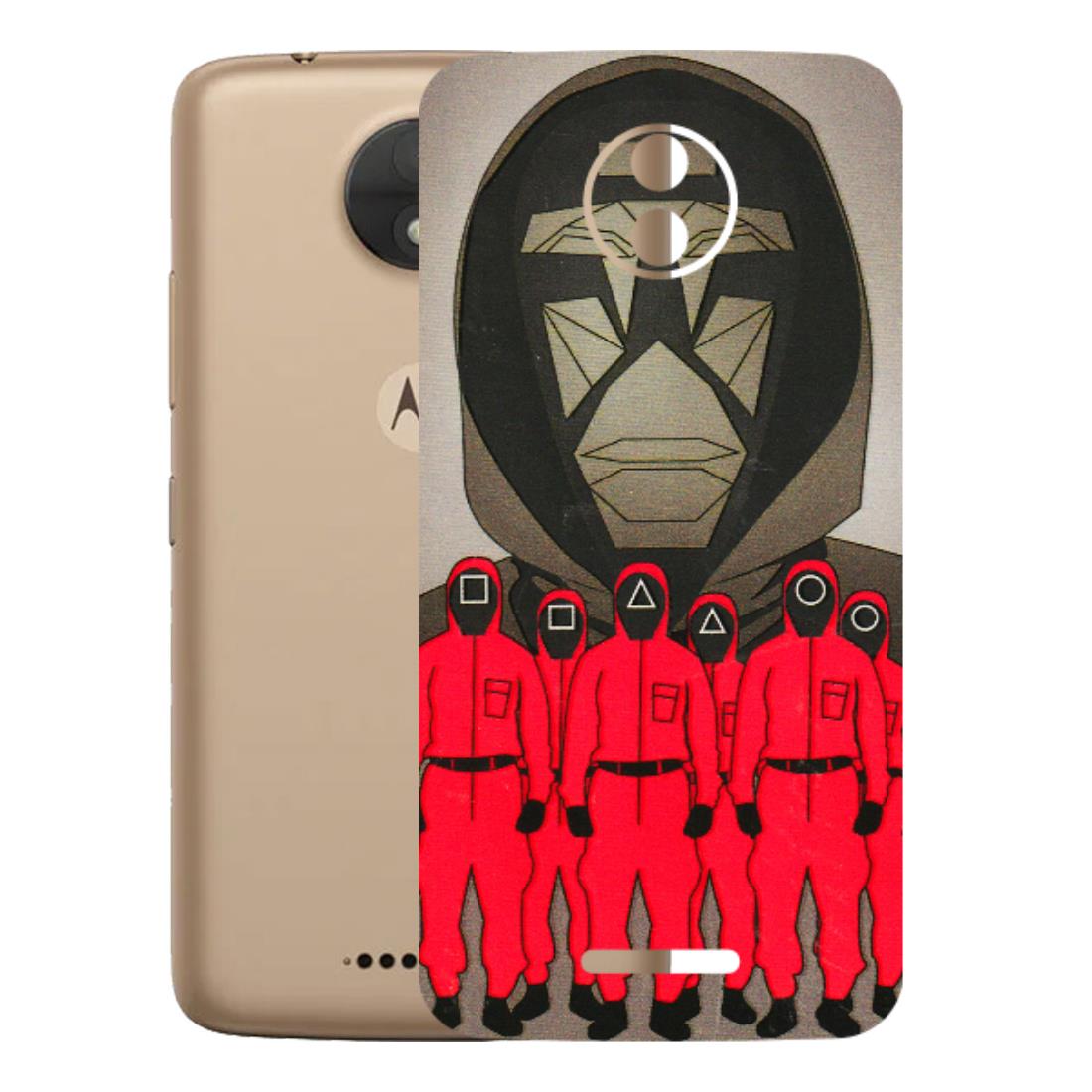 Motorola Phone Skins (All Models) - Squid Game Hero - 3D Embossed Finish (L-245) Motorola Moto C
