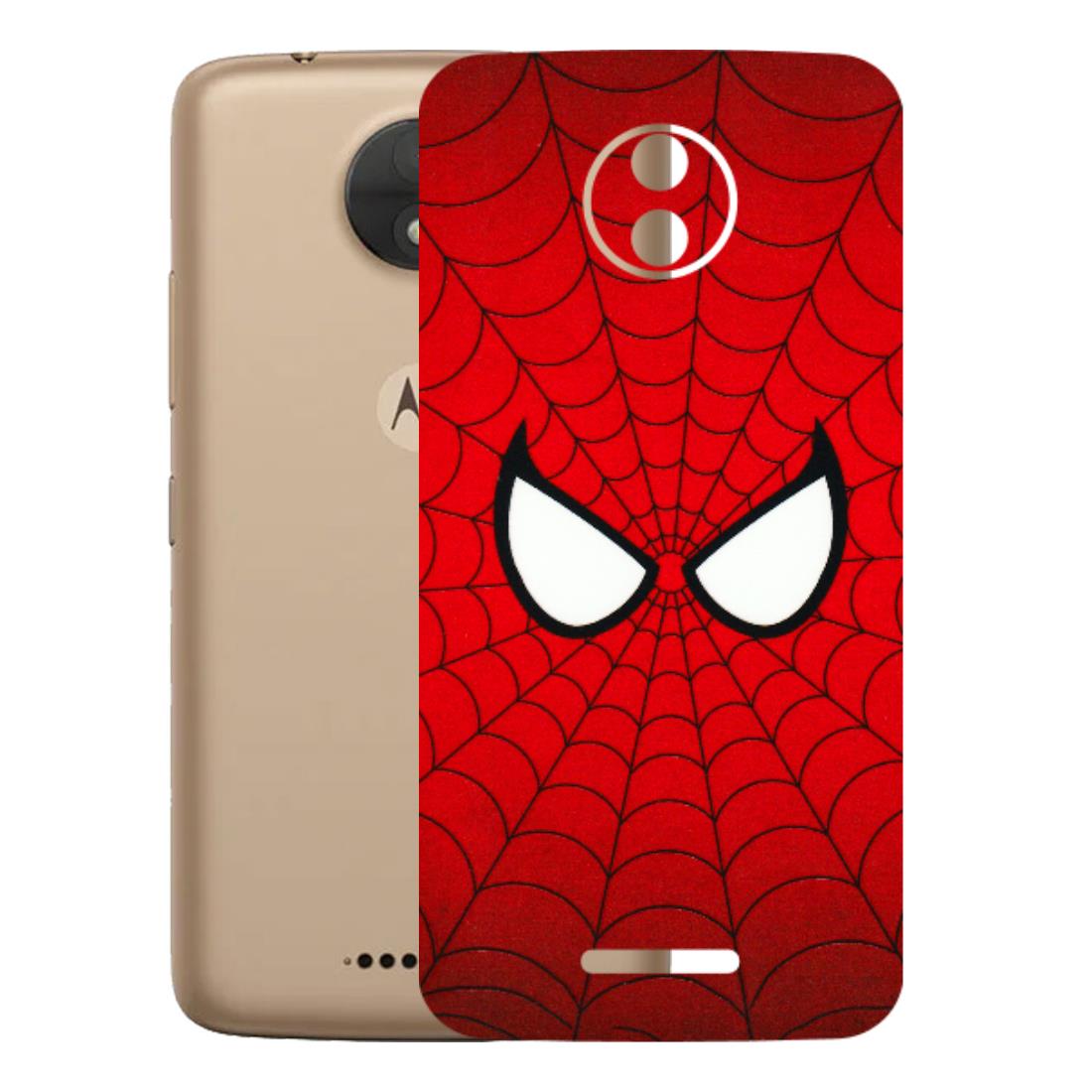 Motorola Phone Skins (All Models) - Spidey Eyes - 3D Embossed Finish (L-257) Motorola Moto C