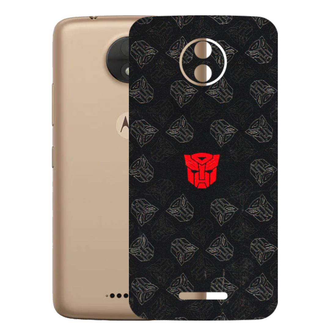 Motorola Phone Skins (All Models) - Transformers Devastation - 3D Embossed Finish (L-301) Motorola Moto C